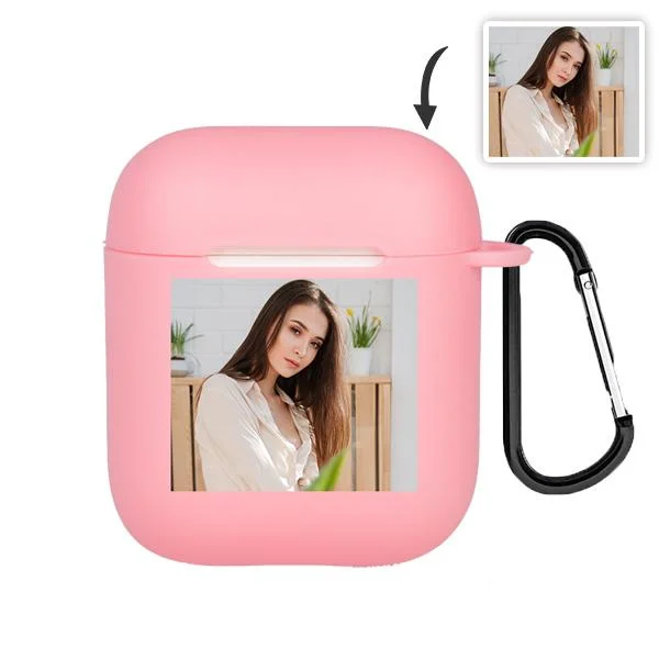 Custom AirPods 1&2 Case Personalized Airpod Case With Name And Photo