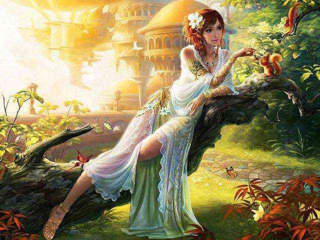 Princess Fantasy Fairy-BlingPainting-Customized Products Make Great Gifts