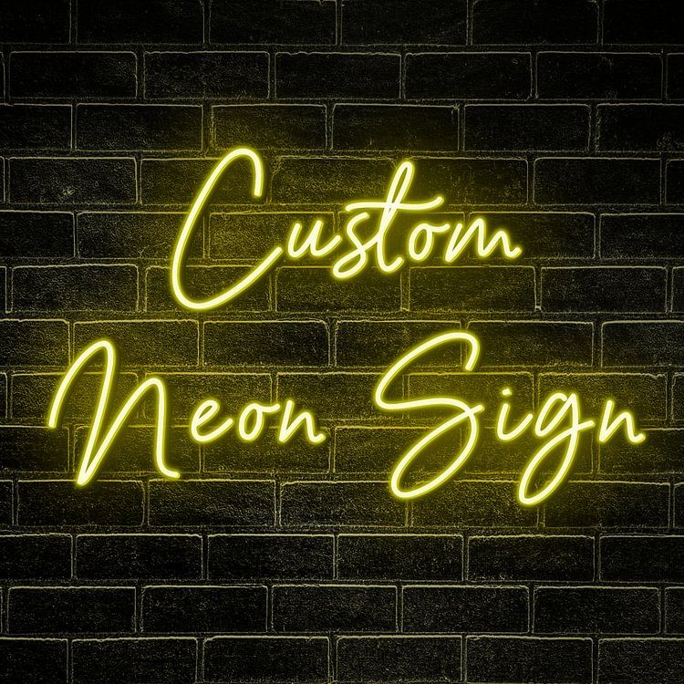 Custom Neon Sign Custom Led Neon Signs, Neon Name Signs Personalized Gifts Wall Decor Home Decor-BlingPainting-Customized Products Make Great Gifts