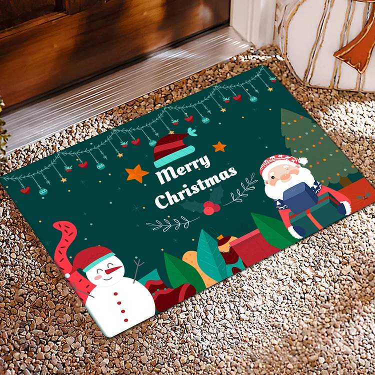 Christmas personalized home decoration doormat