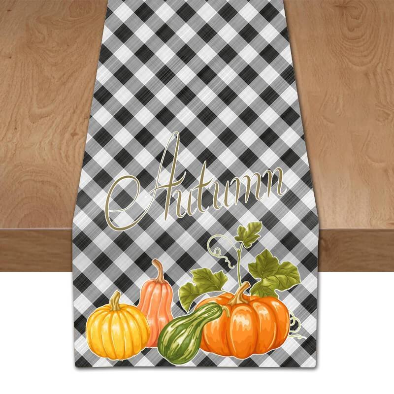 Thanksgiving Fall Table Runner F-BlingPainting-Customized Products Make Great Gifts