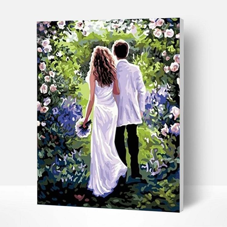 Paint by Numbers Kit - Wedding Ceremony-BlingPainting-Customized Products Make Great Gifts