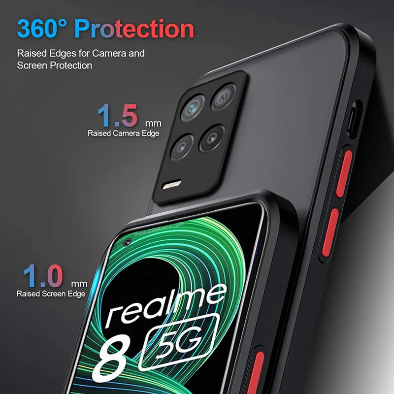 Clear Shockproof Camera Protection Matte Cover for Oppo  Iwannacase - Premium Phone Cases & Accessories