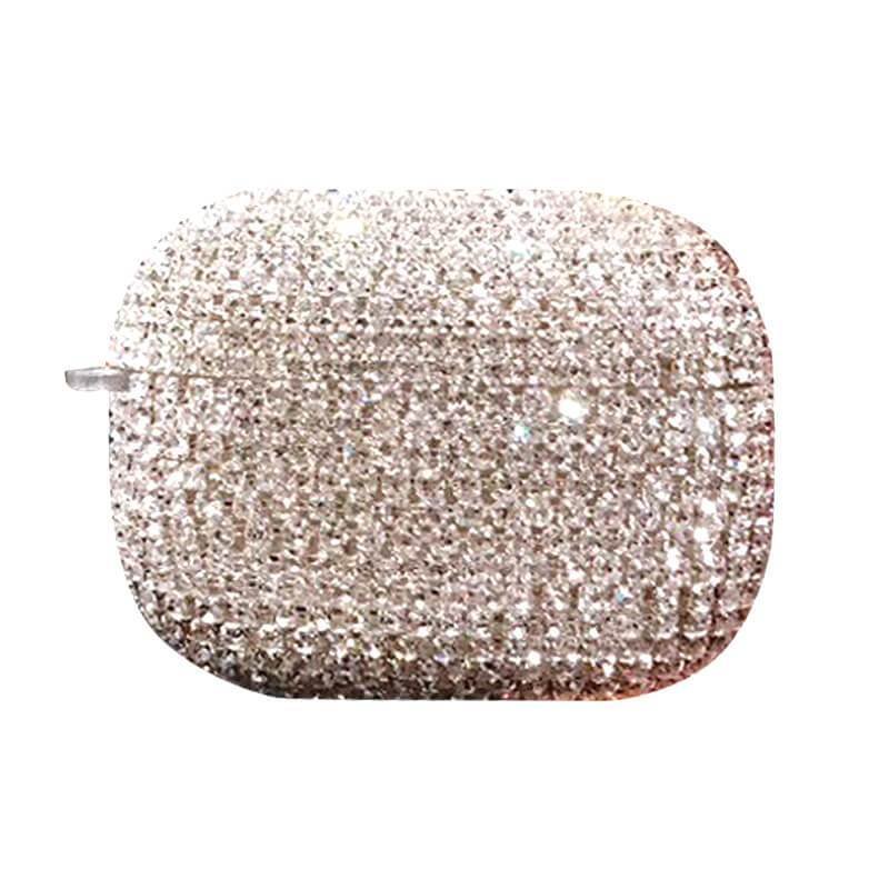Rhinestone Decor Airpods Case for Airpods Pro-BlingPainting-Customized Products Make Great Gifts