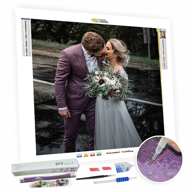 Full Drill Custom Diamond Painting Kits - Customized Gifts For Your Love, Memorial Gifts-BlingPainting-Customized Products Make Great Gifts