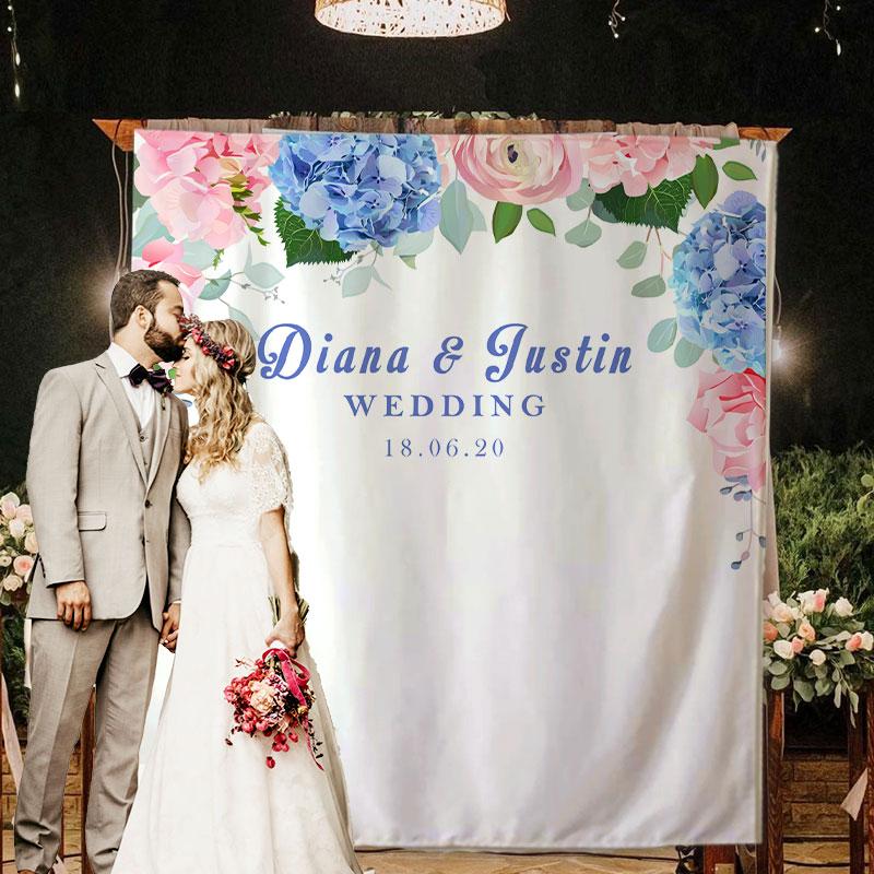 Custom Wedding Backdrop C-BlingPainting-Customized Products Make Great Gifts