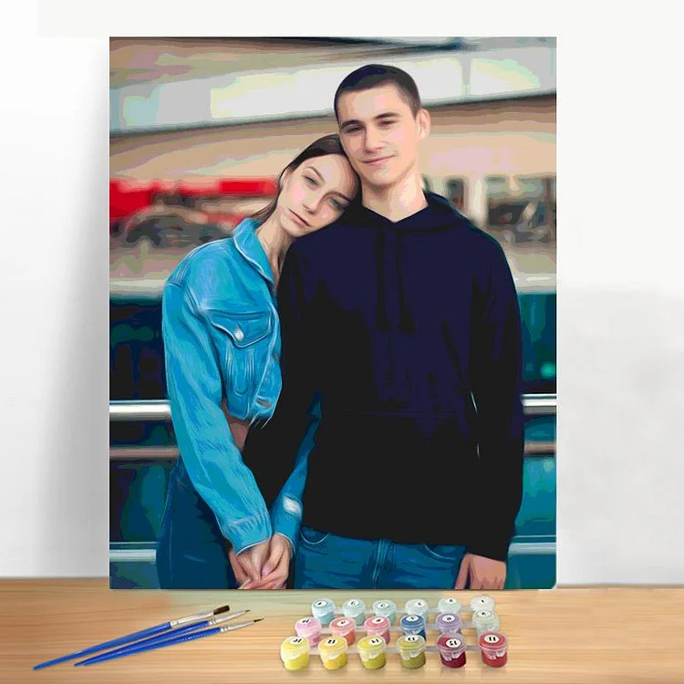 Photo Gifts. Photo To Oil Painting - Paint Your Love-BlingPainting-Customized Products Make Great Gifts