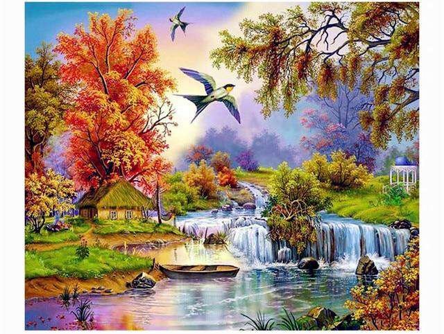 Autumn beauty-BlingPainting-Customized Products Make Great Gifts