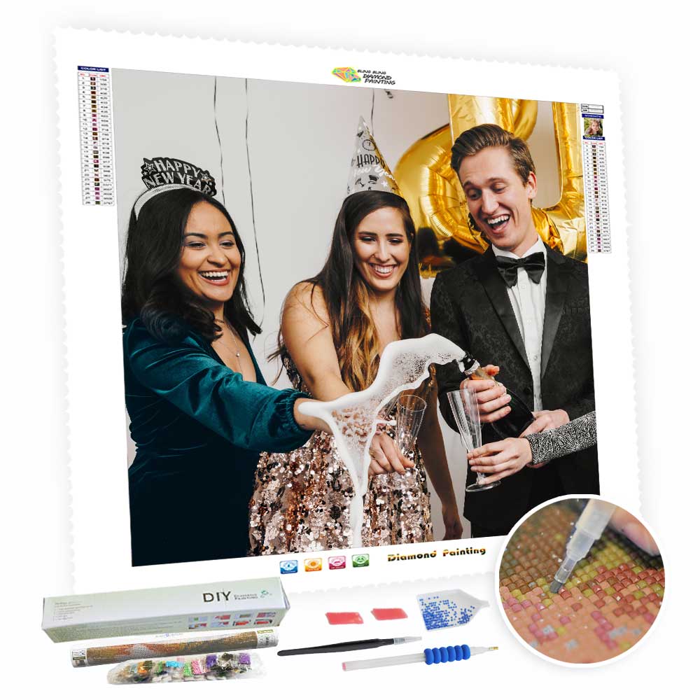 Custom Diamond Drawing - Custom Gift Idea For Celebrations-BlingPainting-Customized Products Make Great Gifts