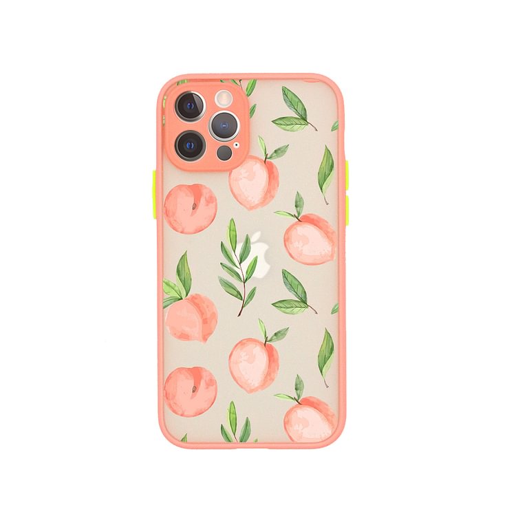 Fresh Peach iPhone Case-BlingPainting-Customized Products Make Great Gifts