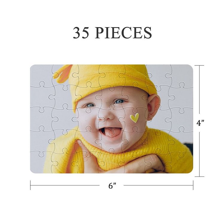 Custom Wooden Photo Jigsaw Puzzle - Mother's Day Gift - Personalized Gifts-BlingPainting-Customized Products Make Great Gifts