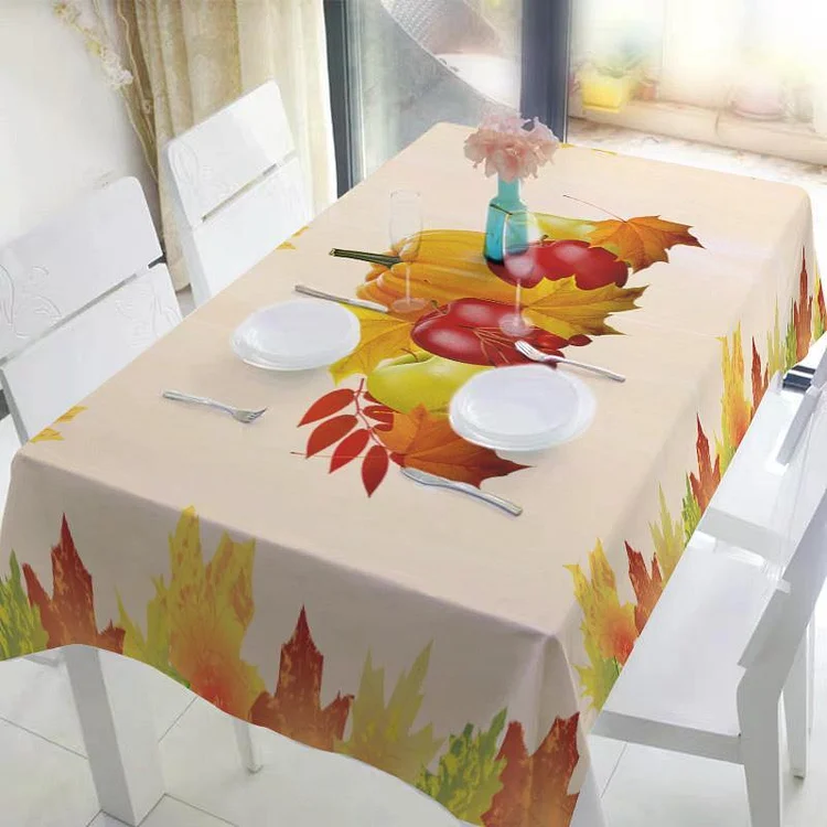 Fall Harvest Thanksgiving Tablecloth H-BlingPainting-Customized Products Make Great Gifts