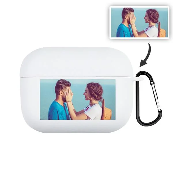Custom AirPods Pro Case With Keychain - Creative Gifts-BlingPainting-Customized Products Make Great Gifts