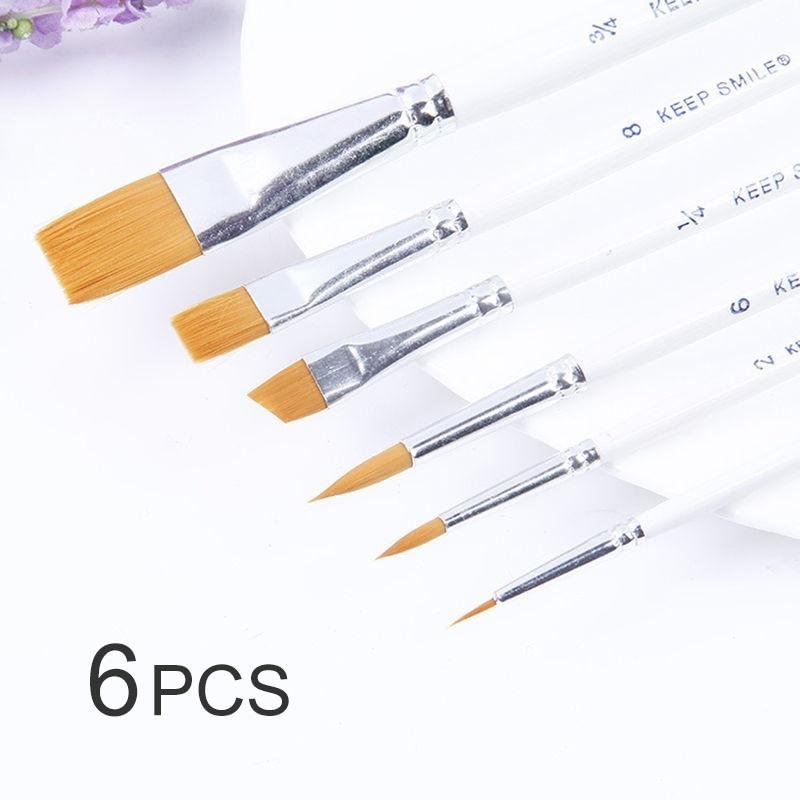 6 Pcs Professional Paint Brushes-BlingPainting-Customized Products Make Great Gifts
