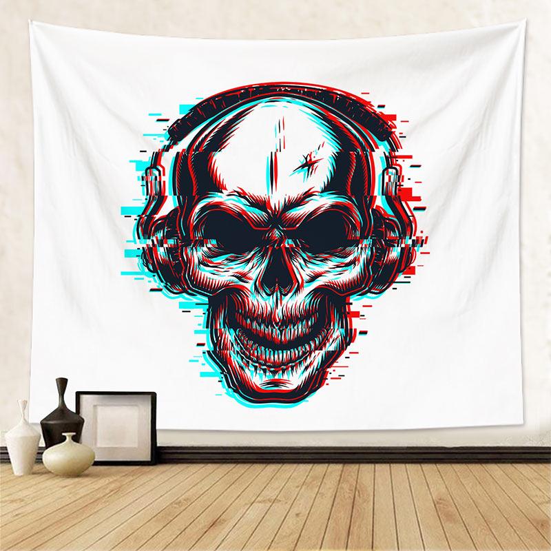 Glitch Effect Tapestry Wall Hanging-BlingPainting-Customized Products Make Great Gifts