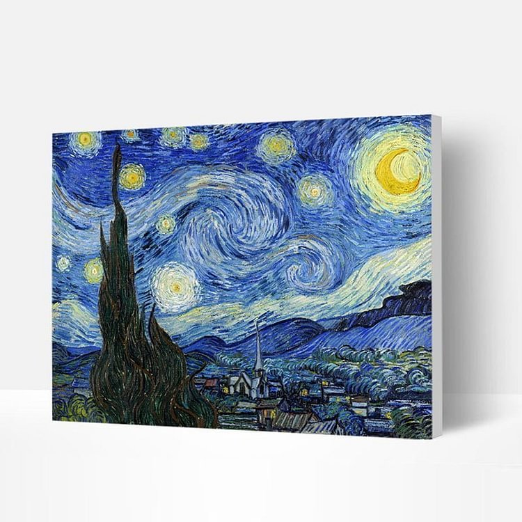 Paint by Numbers Kit - The Blue Sky-BlingPainting-Customized Products Make Great Gifts