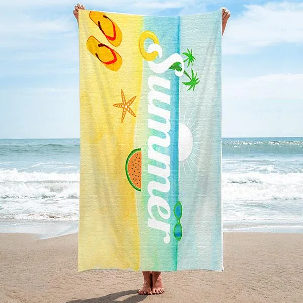 Custom Beach Towel - Personalized beach towels from photo-BlingPainting-Customized Products Make Great Gifts