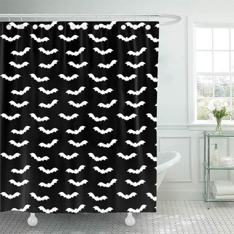 Halloween Bathroom Shower Curtains B-BlingPainting-Customized Products Make Great Gifts