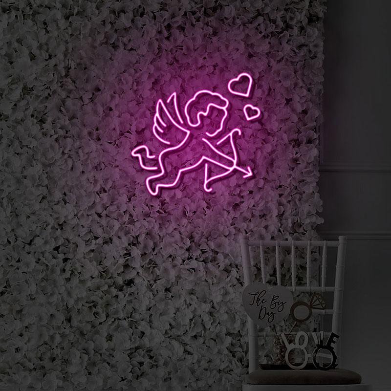 Cupid Neon Sign-BlingPainting-Customized Products Make Great Gifts