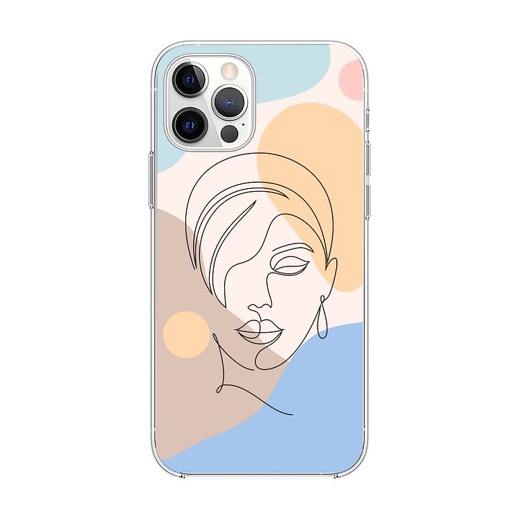 Short Hair Girl iPhone Case-BlingPainting-Customized Products Make Great Gifts