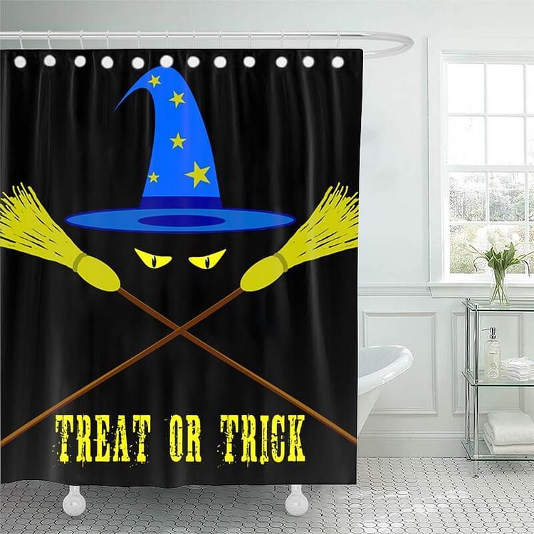 Halloween Bathroom Shower Curtains H-BlingPainting-Customized Products Make Great Gifts