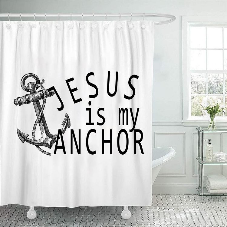 Christmas Jesus Decor Shower Curtains, Best Gifts Decor 2022-BlingPainting-Customized Products Make Great Gifts