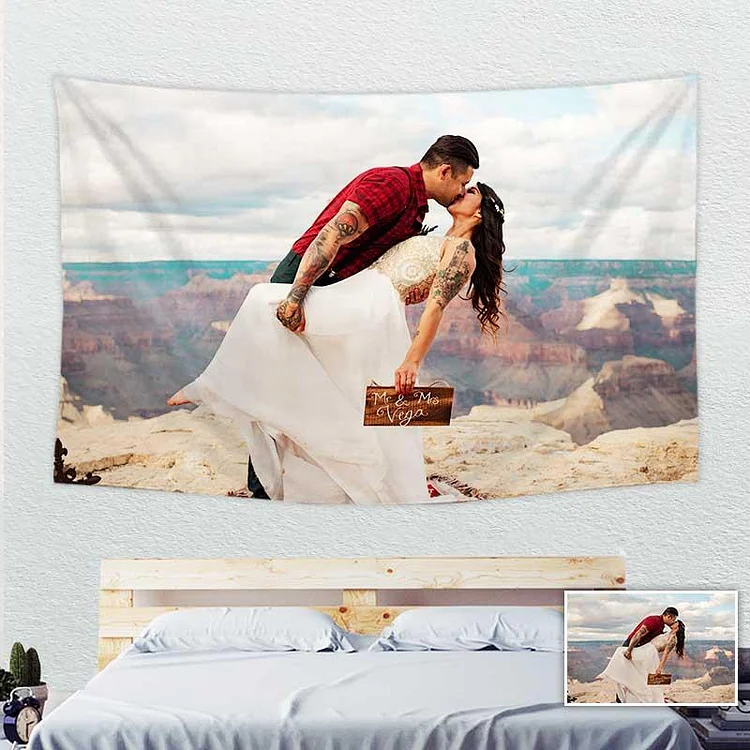 Custom Tapestry From Photo Personalized Wall Tapestry Printing