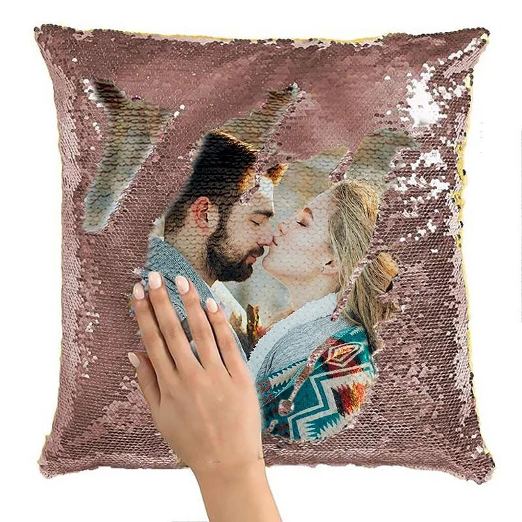 Personalized sequin pillow diy best sale