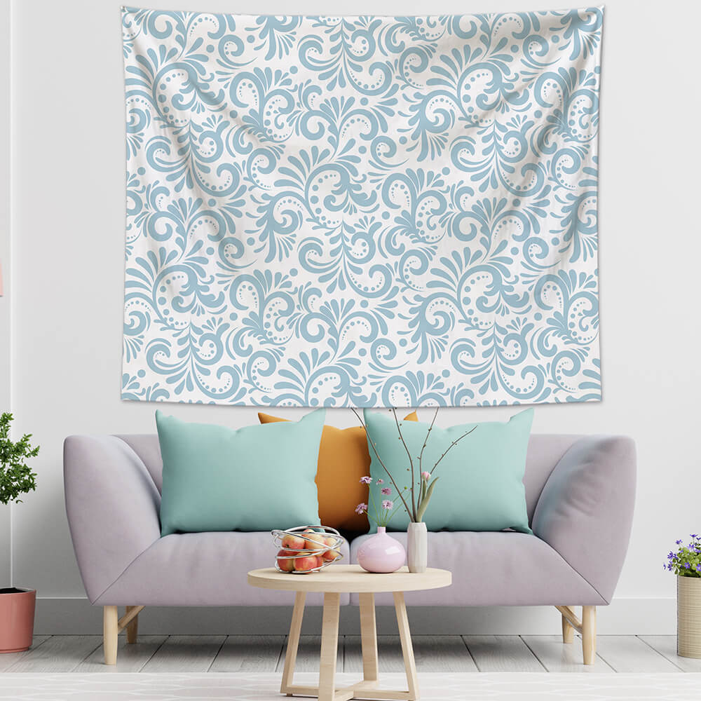 Vintage Pattern Flowers Leaves Tapestry Wall Hanging-BlingPainting-Customized Products Make Great Gifts