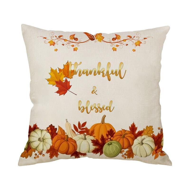 Thanksgiving Decor Leaf Throw Pillow I-BlingPainting-Customized Products Make Great Gifts