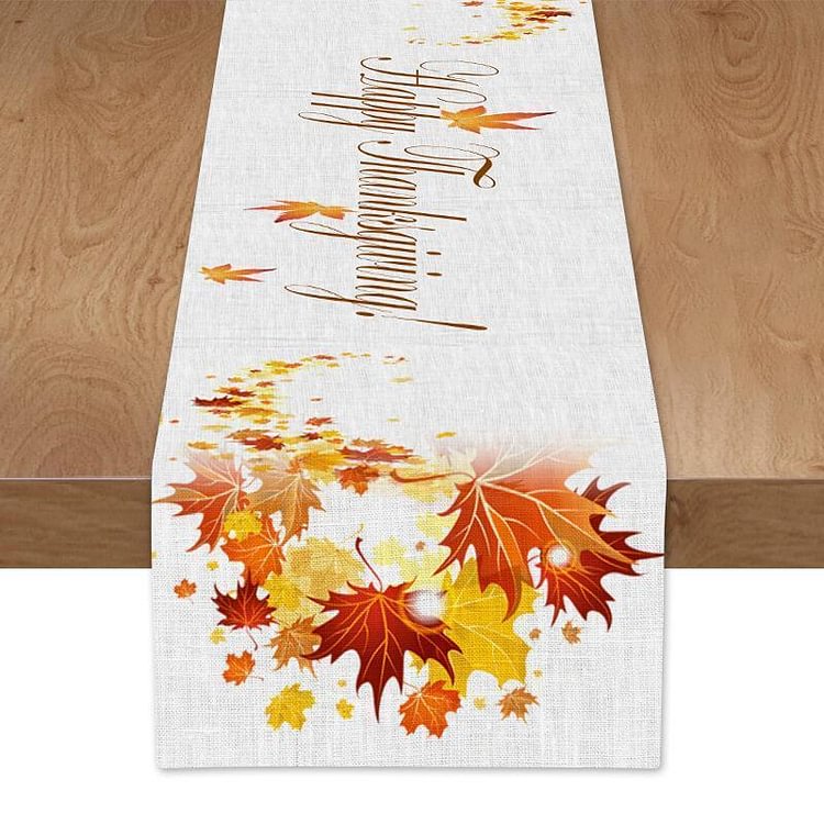 Thanksgiving Fall Table Runner B-BlingPainting-Customized Products Make Great Gifts