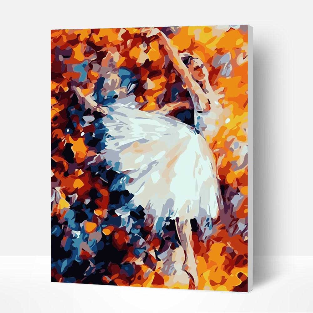 Paint by Numbers Kit - Ballet Girl-BlingPainting-Customized Products Make Great Gifts