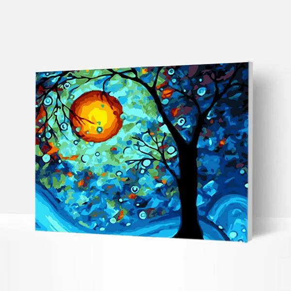 Paint by Numbers Kit - Faraway Dream Tree-BlingPainting-Customized Products Make Great Gifts