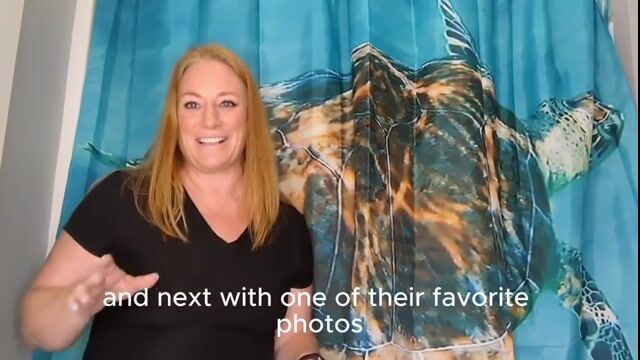 Custom Photo Waterproof Shower Curtain To Mom With 12 Hooks - Thoughtful Gifts