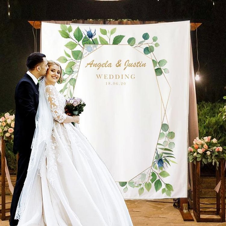 Custom Wedding Backdrop D-BlingPainting-Customized Products Make Great Gifts