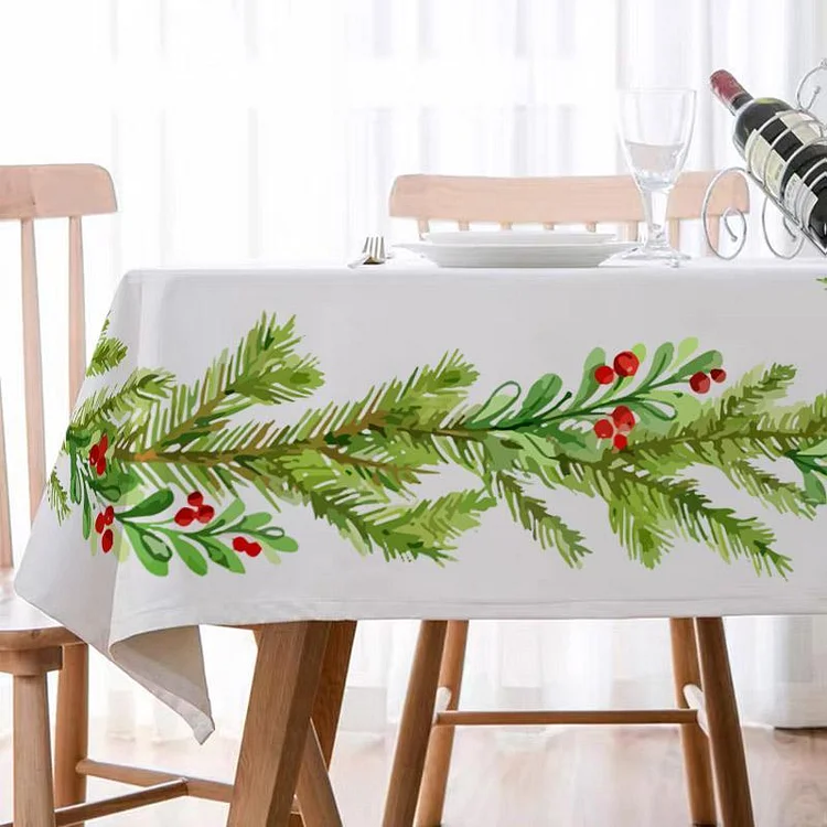 Christmas Decor Waterproof Reindeer Tablecloth - Best Gifts Decor-BlingPainting-Customized Products Make Great Gifts