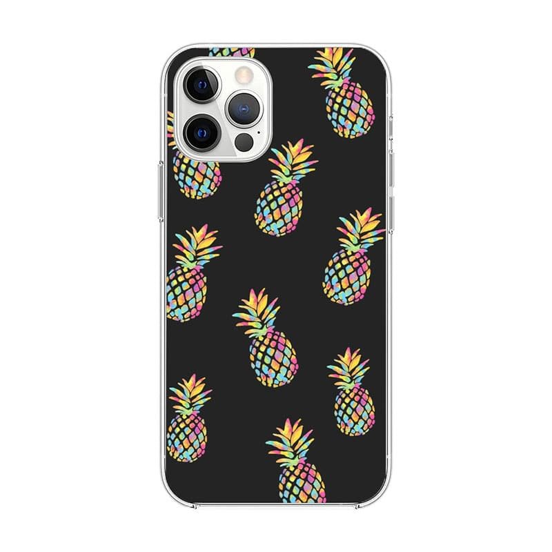 Colorful Pineapple iPhone Case-BlingPainting-Customized Products Make Great Gifts
