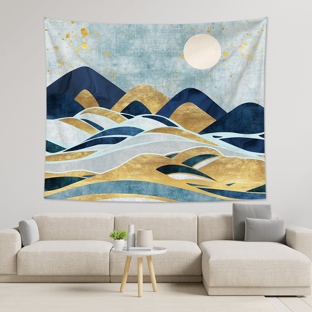 Sunset Natural Scenery Tapestry Wall Hanging Living Room Bedroom Decor-BlingPainting-Customized Products Make Great Gifts