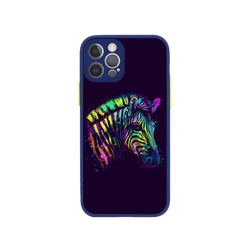Colorful Zebra iPhone Case-BlingPainting-Customized Products Make Great Gifts