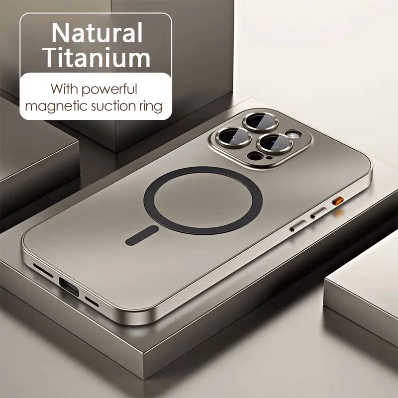 Aluminum Metal Frame Magnetic Case For iPhone  Iwannacase - Premium Phone Cases & Accessories