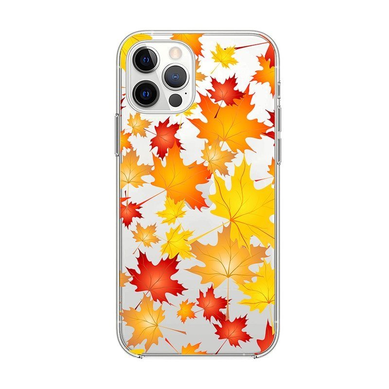 Falling Maple Leaf iPhone Case-BlingPainting-Customized Products Make Great Gifts
