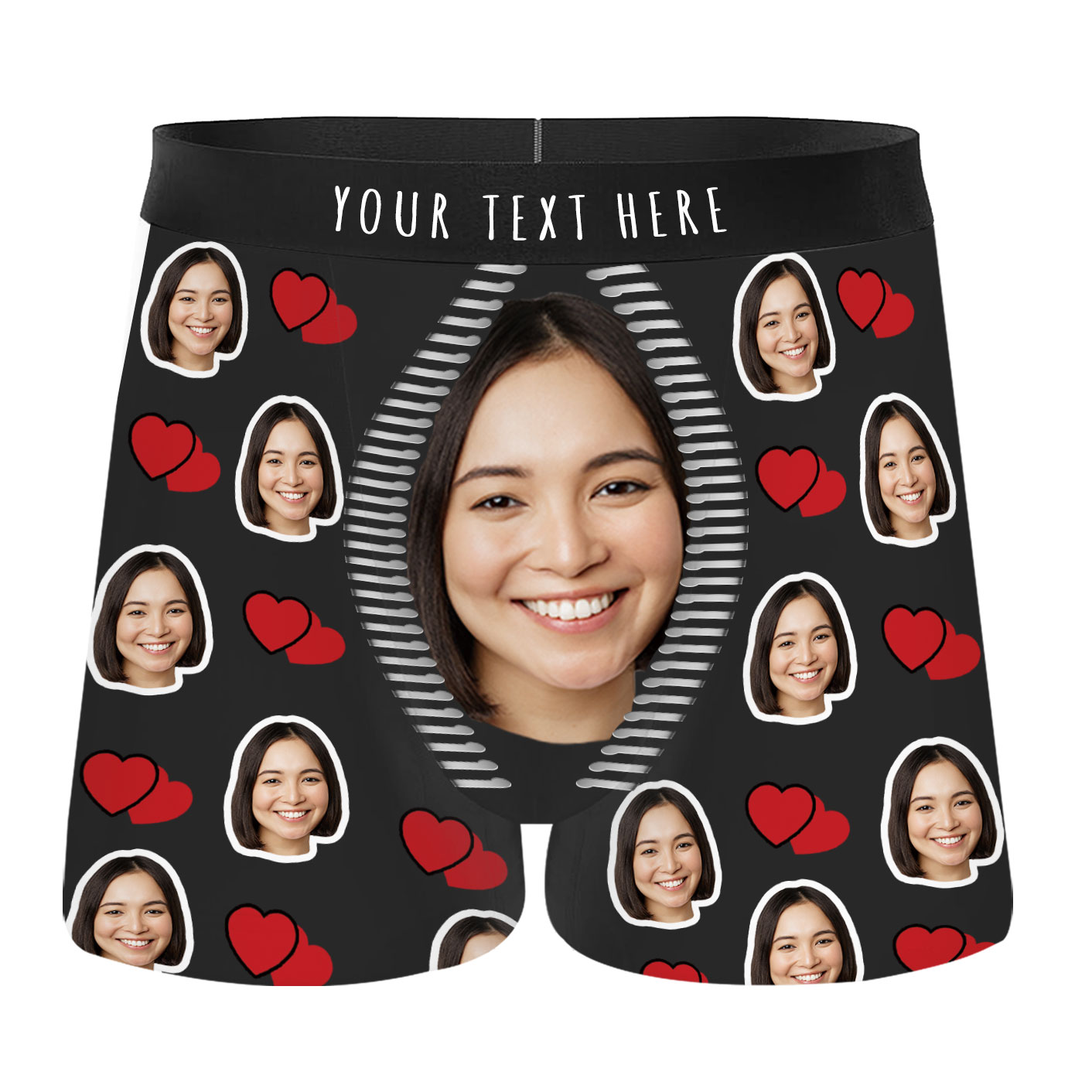 Custom Face Boxer Big Face Panties Personalized Gift-BlingPainting-Customized Products Make Great Gifts