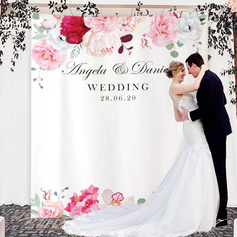 Custom Wedding Backdrop E-BlingPainting-Customized Products Make Great Gifts