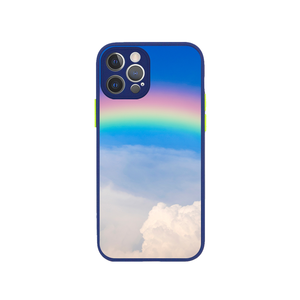 Blue Sky Rainbow Clouds iPhone Case-BlingPainting-Customized Products Make Great Gifts