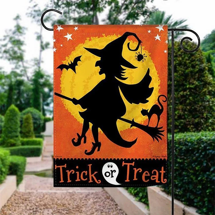 Halloween Garden Flag G-BlingPainting-Customized Products Make Great Gifts
