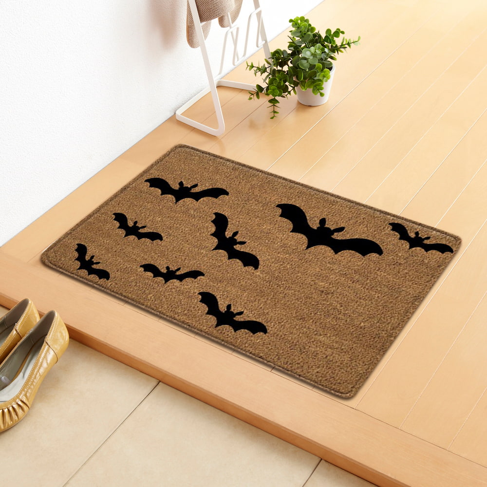 Non-Slip Doormat Rug Halloween Bat Indoor/Outdoor Door Mat-BlingPainting-Customized Products Make Great Gifts