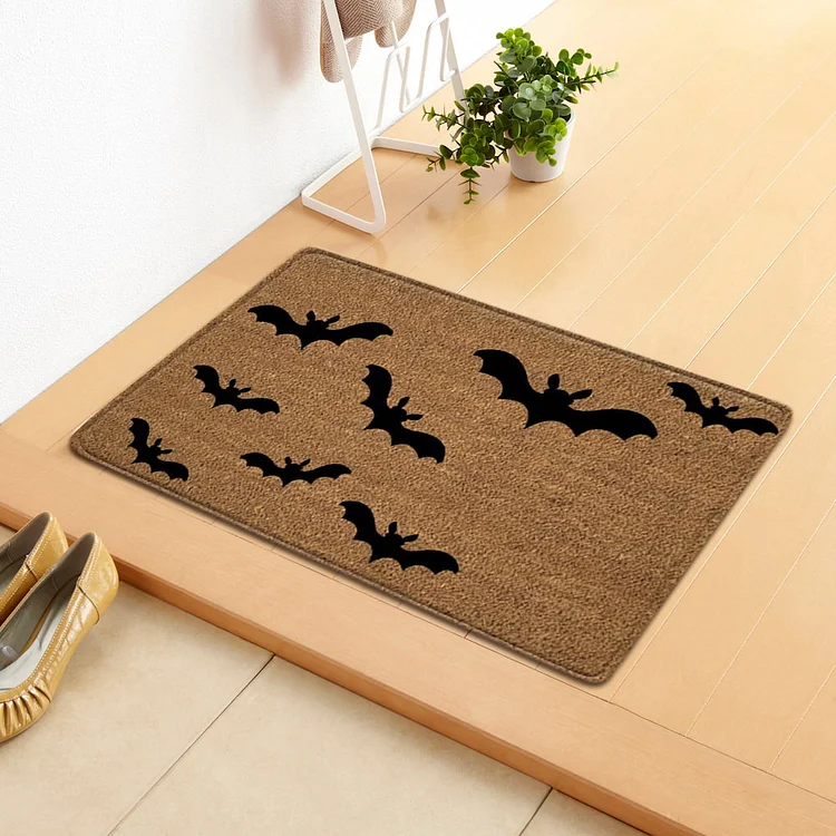 Non-Slip Doormat Rug Halloween Bat Indoor/Outdoor Door Mat