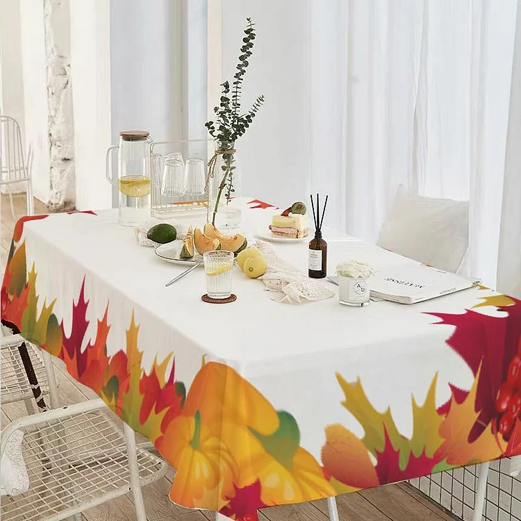 Fall Harvest Thanksgiving Tablecloth I-BlingPainting-Customized Products Make Great Gifts
