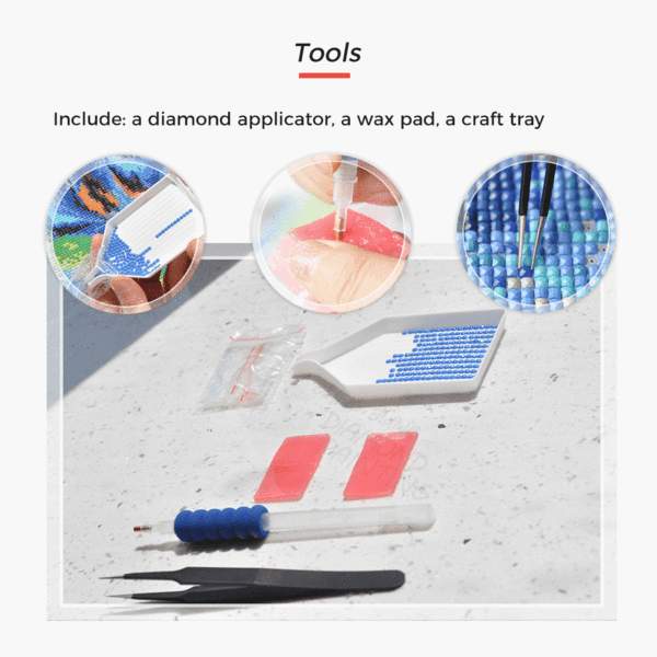 round diamond drill is more suitable for the diamond painting art