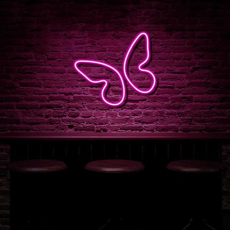 Butterfly Neon Sign-BlingPainting-Customized Products Make Great Gifts